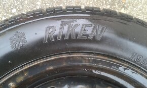 Zimné  pneumatiky Riken 185/60 R14 s diskami Fabia,Polo... - 3