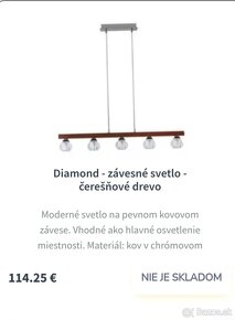 Diamond stropné svietidla - 3