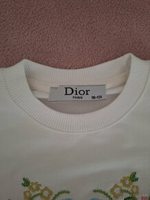 Dior detské šaty biele - 3