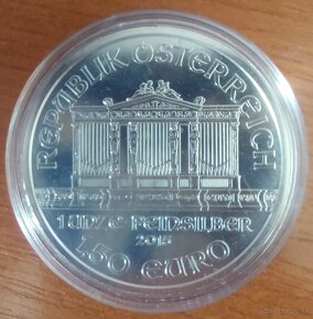 Strieborná investičná minca Wiener Philharmoniker 1 Oz - 3