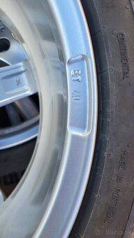 ALU disky DEZENT 5x112 R17 + zimné penu Continental 215/65 - 3