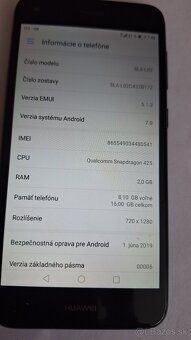 Huawei P9 lite mini cierny - 3