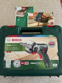 BOSCH EASYcut 12 - akumulátorová reťazová priamočiara píla - 3