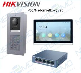 Modulárny set videovrátnika Hikvision s klávesnicou - 3