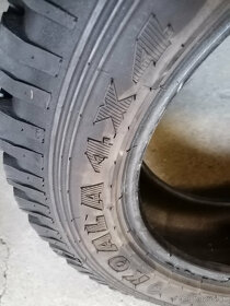 Celoročné pneu = 215/60 R17 96H = MALATESTA = 2ks - 3