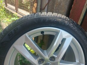 Originálna zimná sada AUDI - 5x112 r17 + Dunlop 225/50 r17 - 3