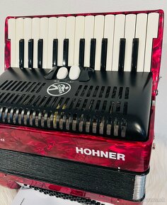 Predám akordeón Hohner Bravo II 48 basový - 3