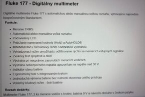 Multimeter Fluke 177 - 3