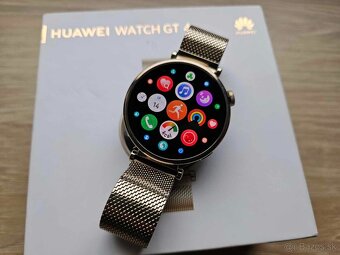 Huawei Watch GT 4 41 mm Gold Milanese Strap,ako nove,zaruka - 3