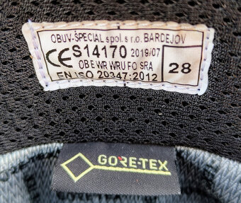 Taktická obuv GORE-TEX BOSP, dostupné dva páry - 3