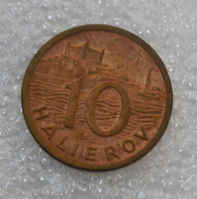 Mince: 10 Halierov 1939 UNC stav - Slovenský štát 1939-1945 - 3