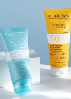 Bioderma photoderm after sun 200 ml - gel-krém po opalovaní - 3