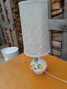 Predám keramickú stolovú lampu - 3