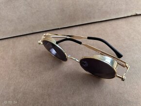 slnecne okuliare zlate prevedenie - 3