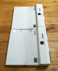 Ikea NYMÖ tienidlo  - tmavo-sivá/mosadzná 59cm - 3