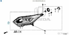 Svetlo predné HONDA HR-V - 3