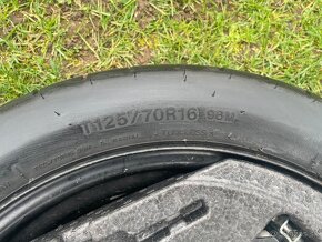 Predám tenke dojazdové koleso 5x112 R16 VW Seat Audi Škoda - 3