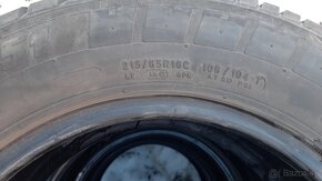 215/65r16C  106/104T  Michelin zimne - 3