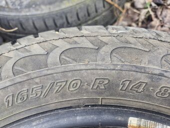 2x zimné 165/70R14 - 3