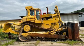 50t CAT D9L nové pásy+ motor měněn, rozrývák dozer - 3