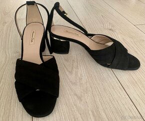 Dámske kožené sandále Massimo Dutti - 3