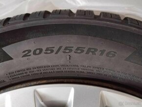 205/55R16 Zimné gumy na diskoch 5x112 - 3