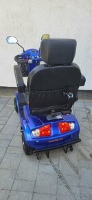 Elektrický invalidný vozík skúter moped pre seniorov - 3