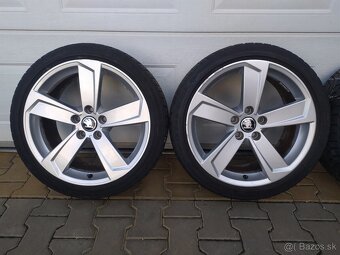 Orig. sada Audi, VW, Škoda, Seat 5x112 R18 + pneu 225/40 R18 - 3