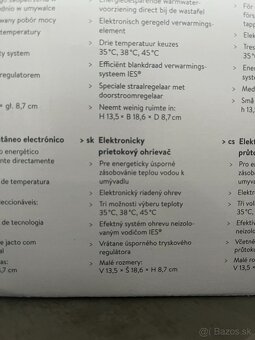 Predám CLAGE MCX7 elektr. ohrievač vody 6,5 kW - 3