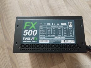 EVOLVEO FX 500 80Plus 500W - 3