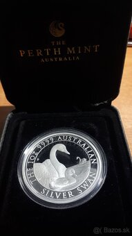 Silver swan 2019 Proof minca 1OZ Austrália - 3