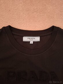 PRADA tričko čierne - 3