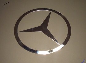 MERCEDES LOGO AMG nalepka Metal Edition chrom - 3