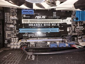 Asus M5A99x EVO R2.0 AM3+ , AMD FX8320e 3,5GHz , 32 GB RAM - 3