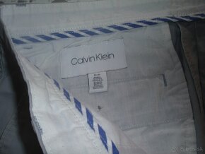 CALVIN KLEIN, PERFEKTNÉ PÁNSKE NOHAVICE, pás 43x2, dĺžka 108 - 3