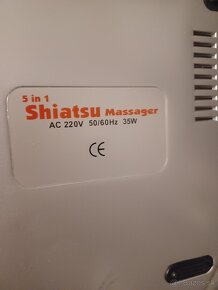 Masážný stroj na krk 5 in 1 Shiatsu - 3