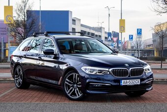 BMW Rad 5 Touring 530d xDrive A/T 2019 so strešnými nosičmi - 3