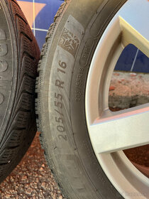 R16 5x112 disky so zimnymi pneu Michelin 205/55 R16 - 3