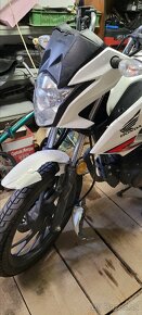 Predám búranú motorku Honda CB125F 2018 - 3