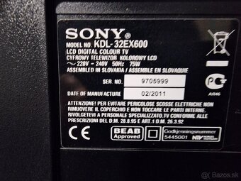 HD LCD TV Sony BRAVIA 82 vm - 3