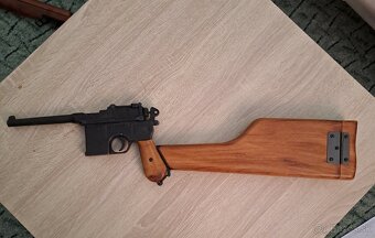 Replika pištole Mauser C96 s púzdrom. - 3