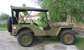 Predám Jeep Willys CJ-AAA po komplet GO - 3