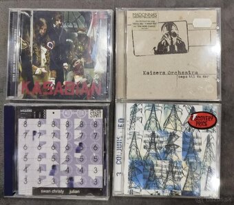 16 x CD - alternatívny, indie rock / 1 € - 2,50 € - 3