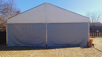 Párty, skladový stan 8x7x2,5 m - 3