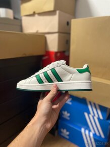 adidas Campus 00s Core White Green - 3