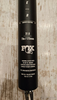 Sedlovka FOX Transfer Performance Elite 175mm, 31.6mm - 3