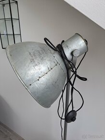 Retro plechová lampa - 3