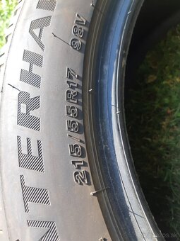 215/55 r17 zimne pneumatiky firestone - 3