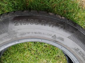 Predám zimné pneumatiky 215/65R17 - 3