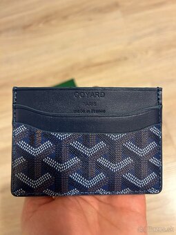 Goyard cardholder /peňaženka - navy blue (GO9) - 3